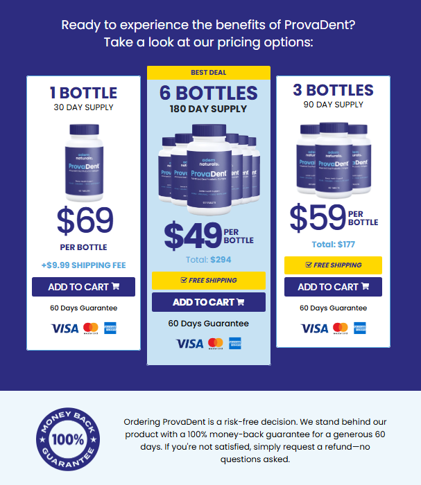 ProvaDent price and offers