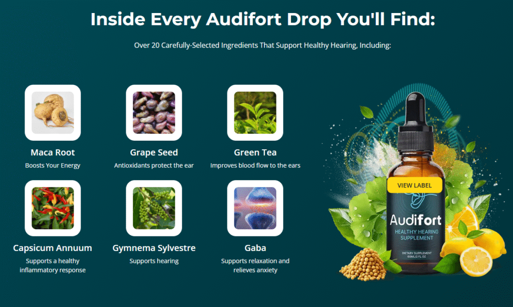 Audifort Ingredients