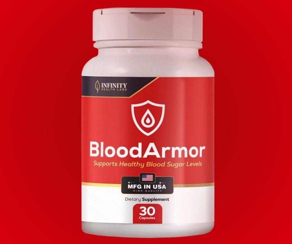 Blood Armor supplement bottle