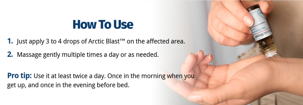 Arctic Blast how to use