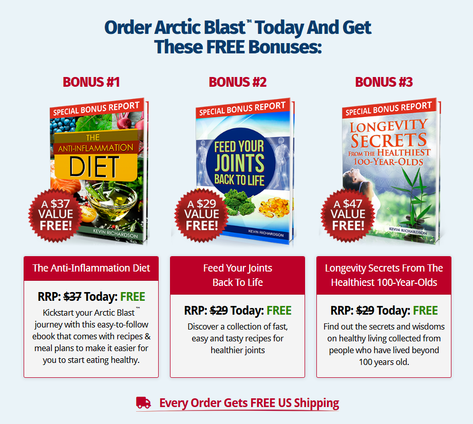Arctic blast bonus offers