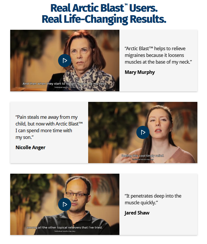 Arctic blast real user review