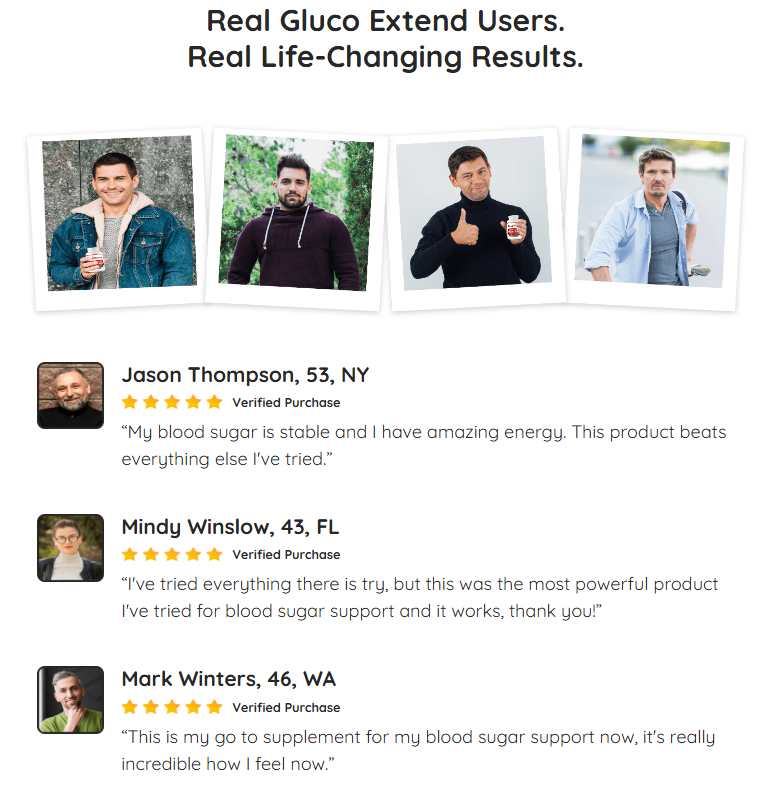 Gluco Extend reviews