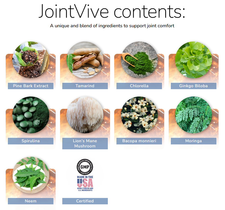 JointVive ingredients
