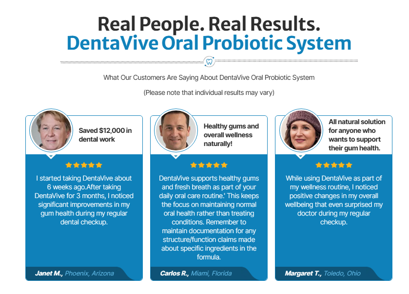 revies by real DentaVive users