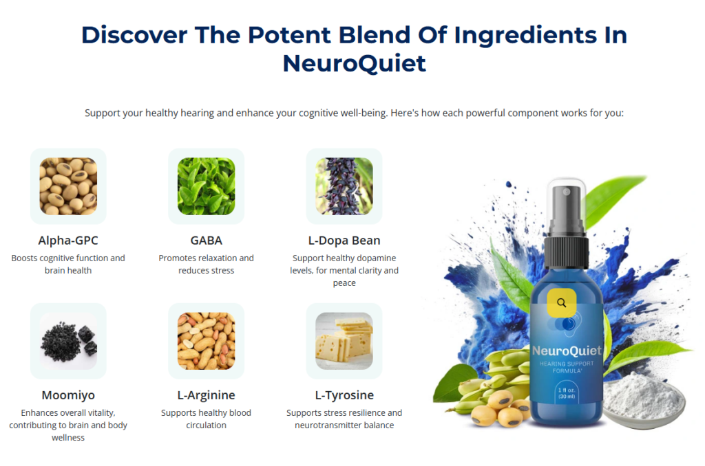 NeuroQuiet ingredients