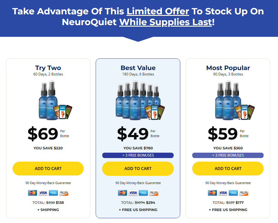 NeuroQuite price and bundle offers