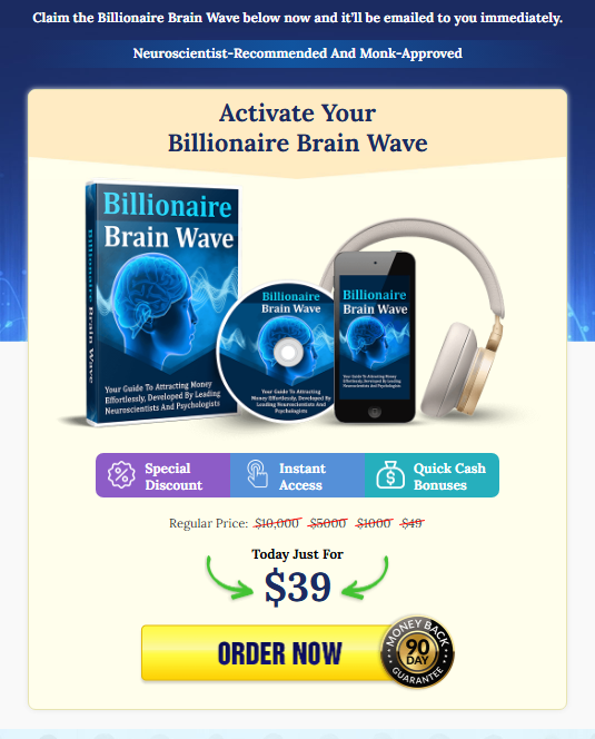 The Billionaire Brain Wave price
