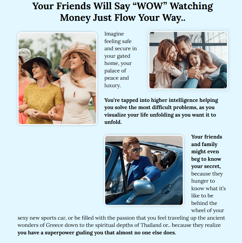 The Billionaire Brain Wave benefits