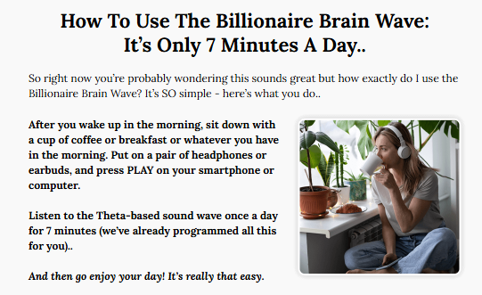 The Billionaire Brain Wave how to use