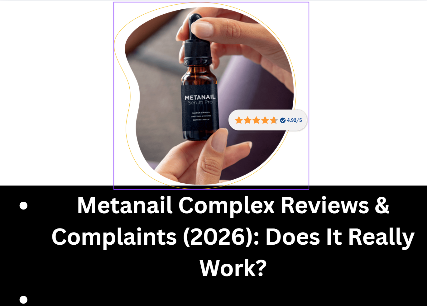Metanail Complex Reviews & Complaints