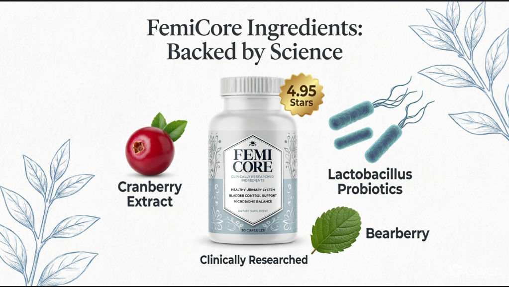FemiCore Ingredients: A Comprehensive Analysis Backed by Science