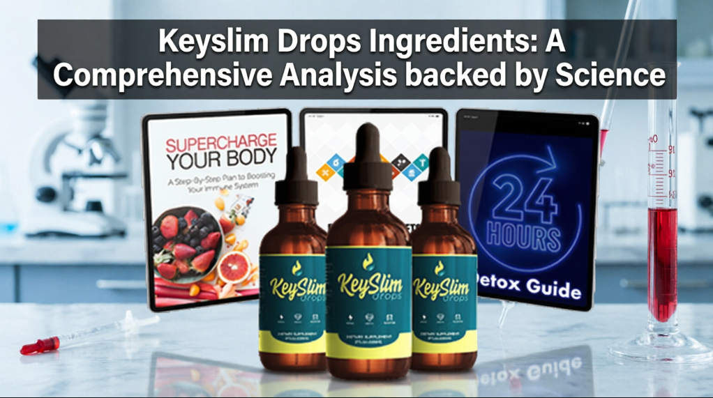 Keyslim Drops Ingredients: A Comprehensive Analysis backed by Science