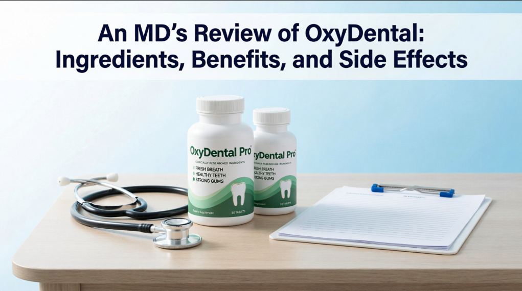 An MD’s Review of OxyDental: Ingredients, Benefits, and Side Effects
