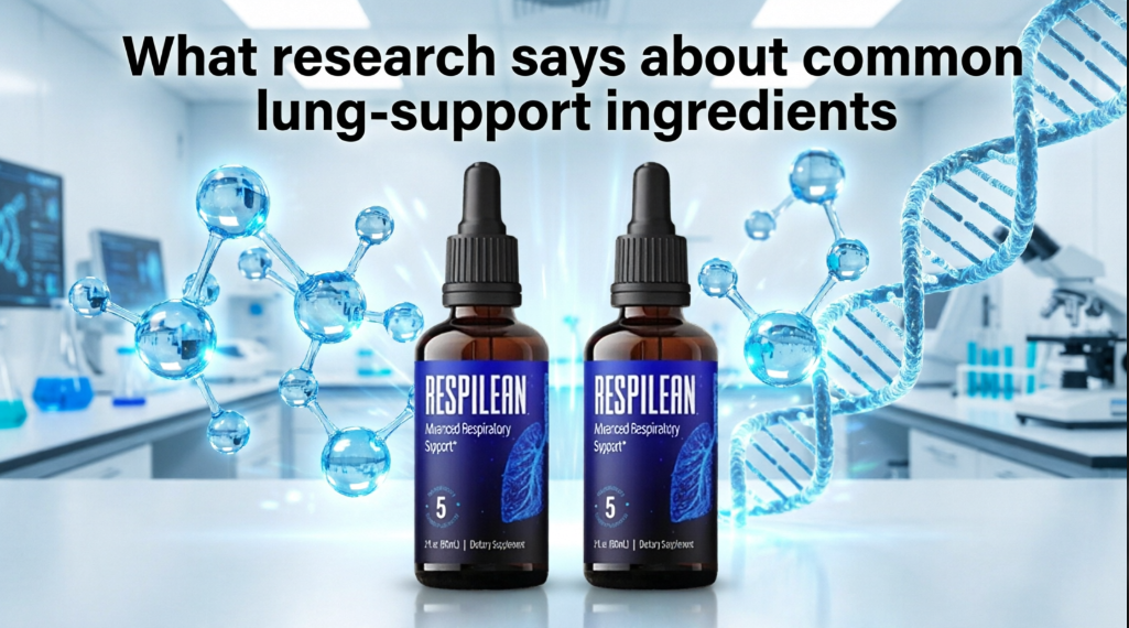 What research says about common lung-support ingredients